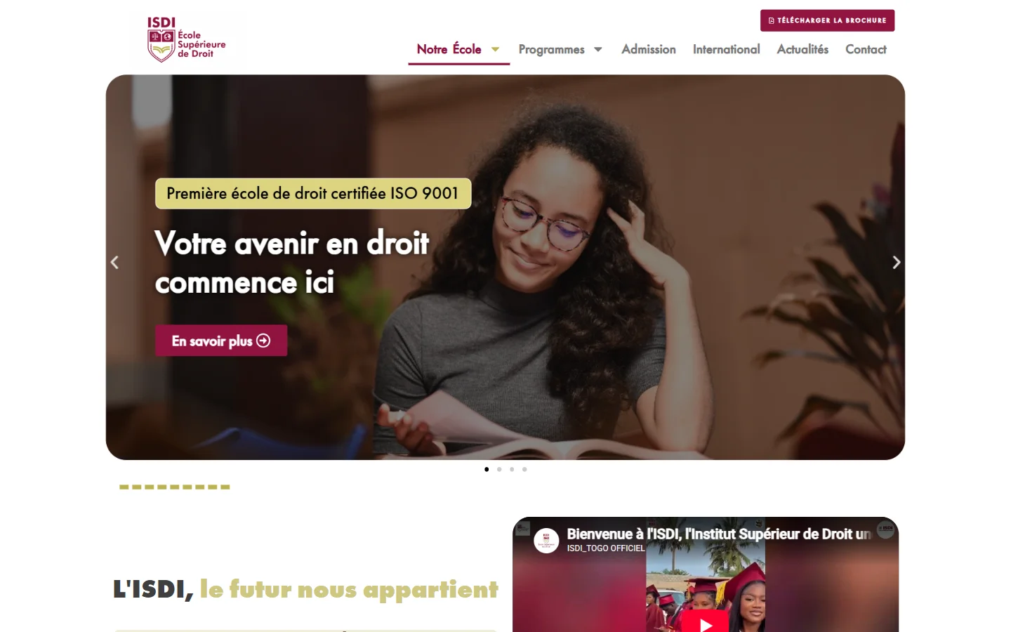 ISDI — Site d’une école supérieure de droit