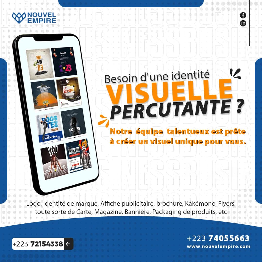 Visuel Nouvel Empire : besoin d’une identité visuelle percutante ?