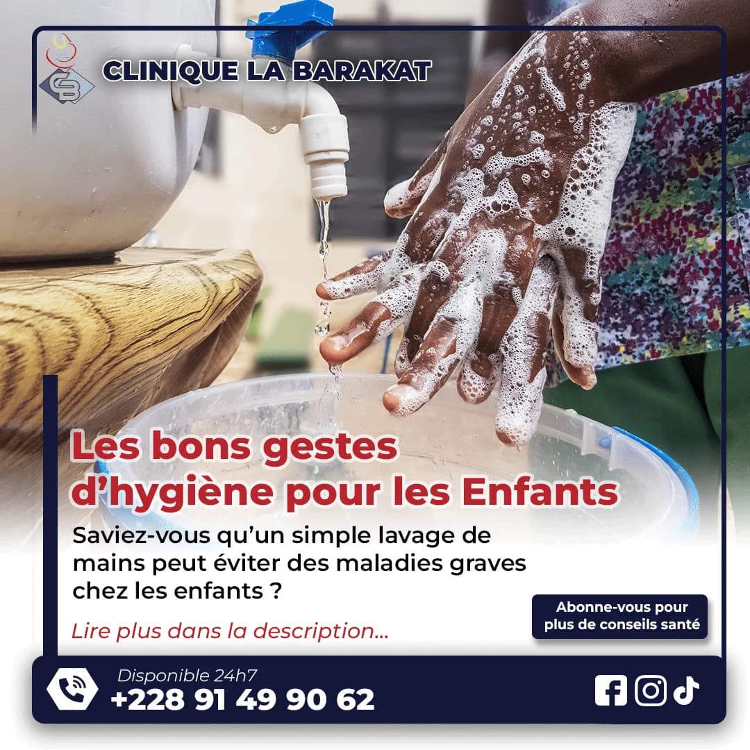 Conseil santé : les bons gestes d’hygiène pour les enfants