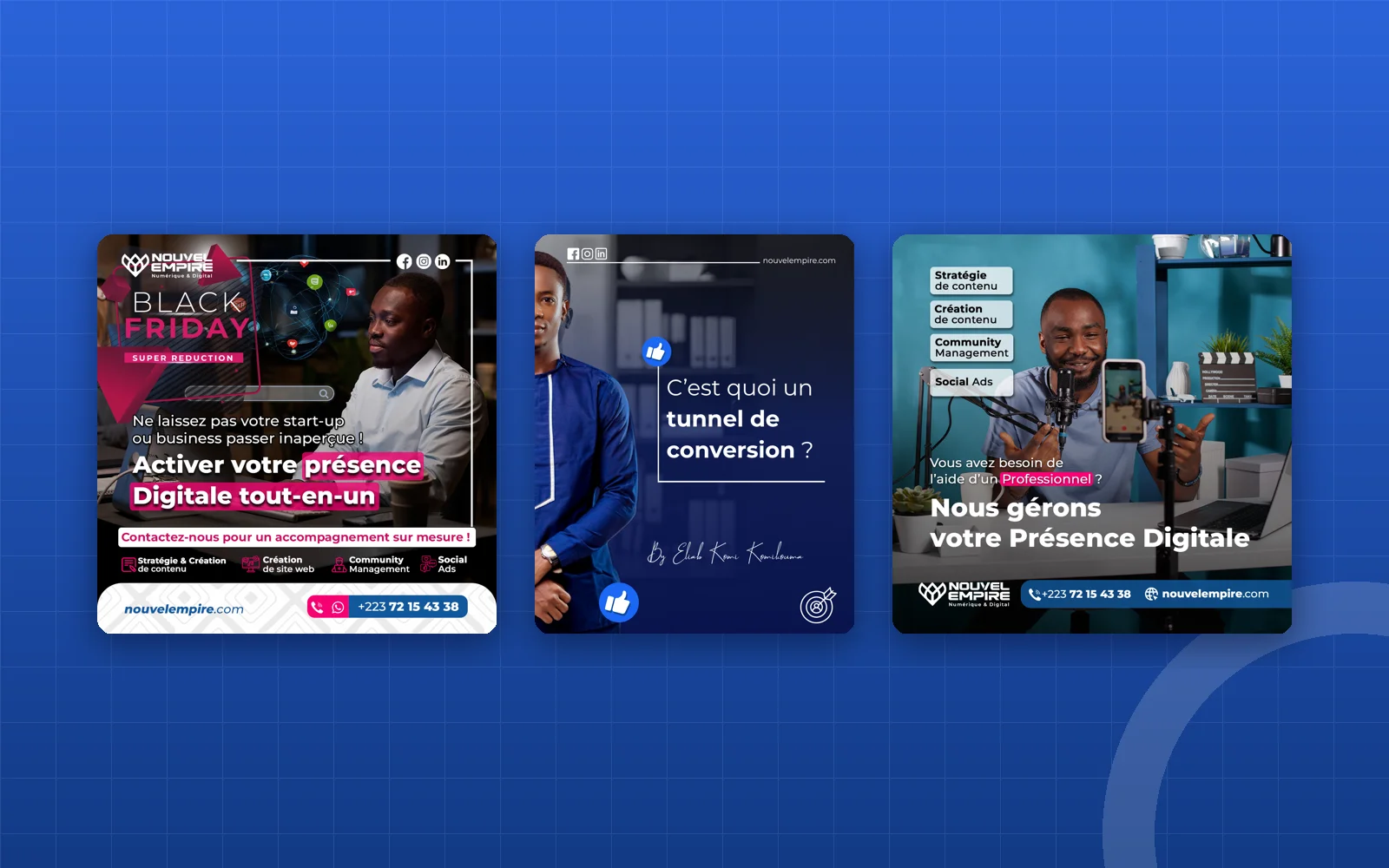 Nouvel Empire — Communication visuelle de l’agence
