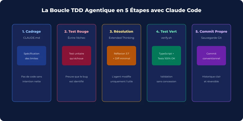 Schéma d'évolution des copilotes vers les agents autonomes de terminal