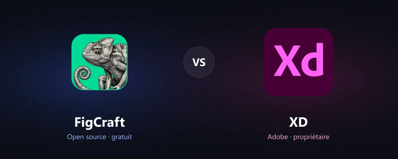 FigCraft (open source) face à Adobe XD